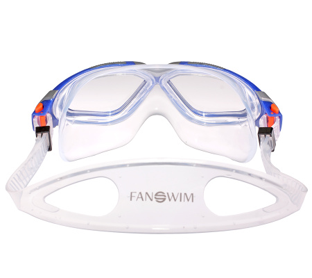 Очки для плавания FanSwim T19 (прозрачные; Голубой)